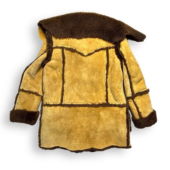 Coach Men 1941 Runway Rustic Sheepskin Shearling Coat Fall 2017 Small - Picture 11 of 13